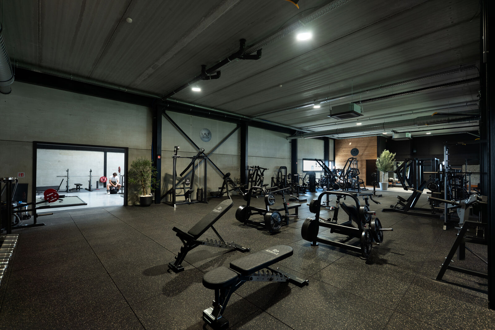 Benches and racks in the strength zone